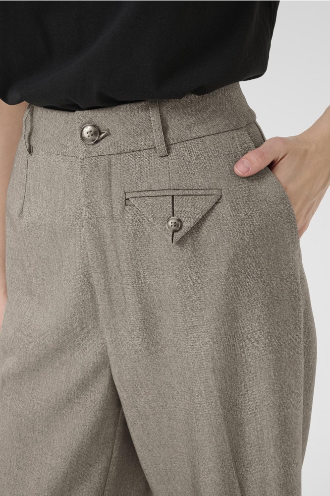 KATILLA WIDE PANTS 10510149 1513051 FEATHER GRAY MELANGE